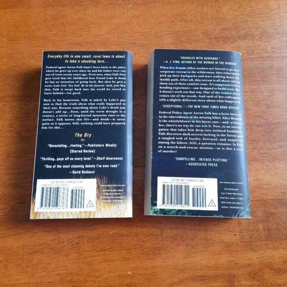 Jane Harper Novels - The Dry  Force of Nature - Picture 2 of 3